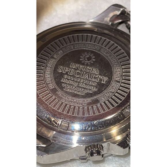 Invicta Men's 6621‎ Specialty Quartz Chronograph Blue Dial Watch - Picture 6 of 8